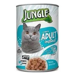 Jungle Adult Wet Cat Food Can - Fish