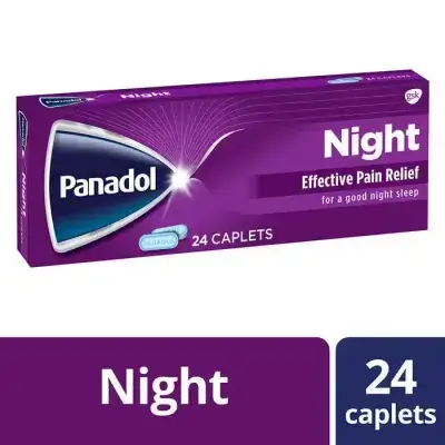 مسكن الآلام الليلية Panadol Night 24 Tablets
