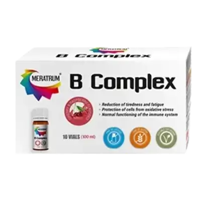 MERATRUM B Complex 10 Vials _ mera pharma