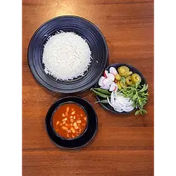 Rice with Bean Broth