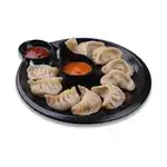 Chicken Dampling / Hot Chilli Sauce And Sesame Sauce