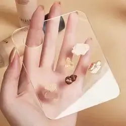 1pc Clear Acrylic Makeup Mixing Palette