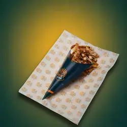 Cone With Chicken Bites