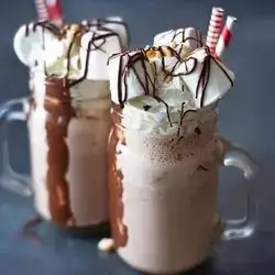 Special Berry Coffee Milkshake