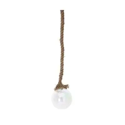 Rope Glass Ball Pendant Lıghtıng 19 Led Lıghts Ww