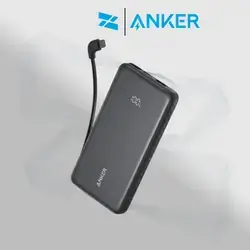 Anker Zolo Powerbank 10000mAh 22.5W Fast Charging Power Bank with Built-in USB-C Cable