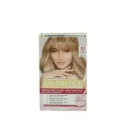 Loreal Excellence Creme Hair Color 8.1 Light Ash Blonde