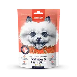 Soft Salmon & Fish Skin Bites 100g