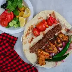 Kebab And Wings - Half Person