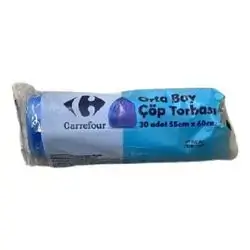 Carrefour Trash Bag M 55*60cm 30pcs