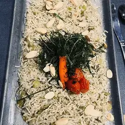 Family Broad Bean Rice Plate