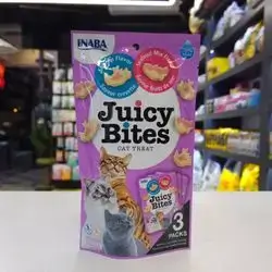 Inaba juicy bites with ( shrimp Flavor & seafood Flavor ) 3 Packs