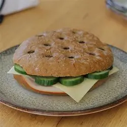 Austrian Roll Turkey Ham and Cheese