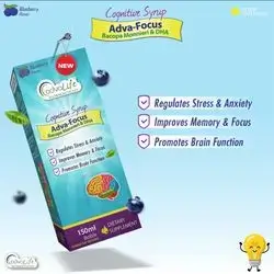 Adva-Focus cognitive syrup (advalife)150ml bottle