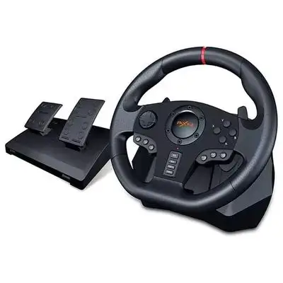 PXN V900 PC Racing Wheel, Universal Usb Car Sim 270/900 Degree Race Steering Wheel with Pedals for PS3, PS4, Xbox One,Xbox Series X/S, Nintendo Switch,Android TV