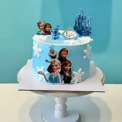 froze cake vanilla 8 people