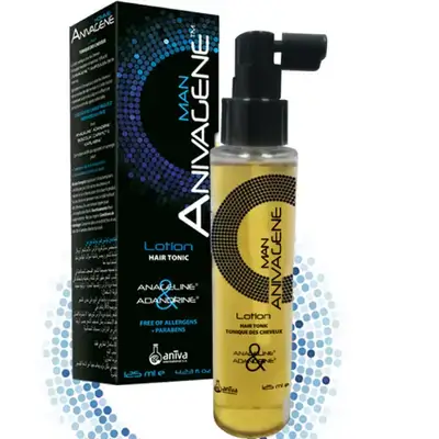 ANIVAGENE HAIR TONIC LOTION FOR MAN 125ML//لوشن تونيك للشعر للرجال من انيفاجين - 125 مل