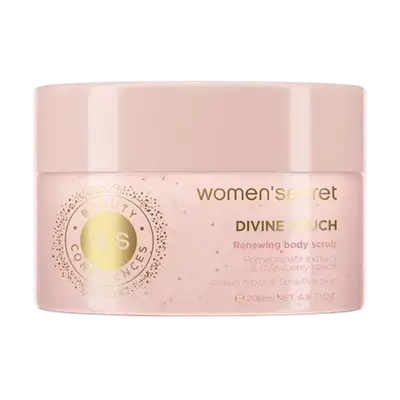 Divine Touch Renewing Body Scrub Pomegranate Extract & Strawberry Seeds 200ml _ women'secret