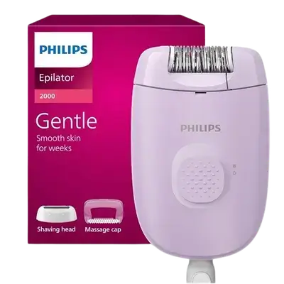 Epilator 2000 Gentle Smooth Skin for Weeks _ PHILIPS