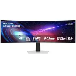 Samsung LS49CG934SMXUE 49" Curved OLED Gaming Monitor – 4K, 240Hz, 0.03ms