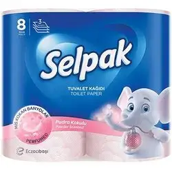 Selpak Toilet Powder 8 Rolls