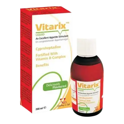 Vitarix Liquid Appetite Stimulant Deliciously Flavored 200ml _ Vitane Pharma