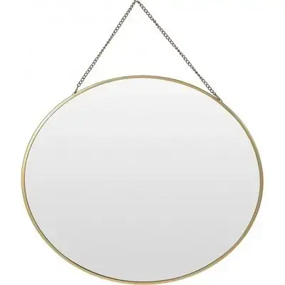 Mırror Round Shape Wıth Chaın