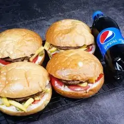 Meat Burger Combo