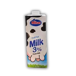 Mihan Plain Milk 1 Liter 10 Pack