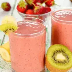 Strawberry & Kiwi Smoothie