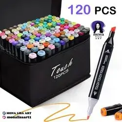 Colourd Marker-Touch (120colours)