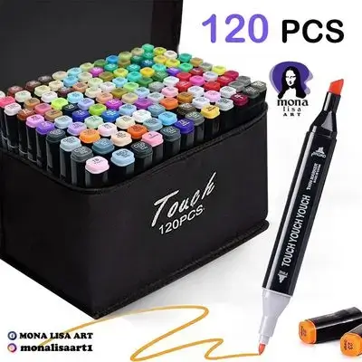 Colourd Marker-Touch (120colours)