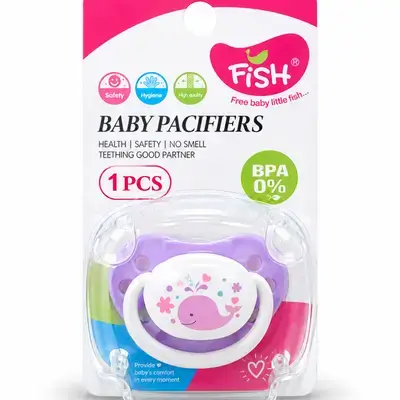 Fish baby pacifiers 1pcs