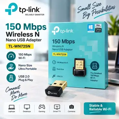 Ttp-link 150Mbps Wireless N Nano USB Adapter
