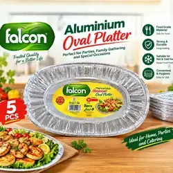 Aluminium Oval Platter / size Medium