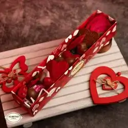 hearts and flowers box