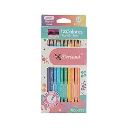 Bertand Pastel Colores Pen 3 Mm 12 Pcs