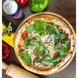 Pepperoni and Rocca Special Pizza