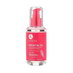 Keratin Oil Hair Repair Serum for Damaged & Dry Hair 100ml _ LUSETA