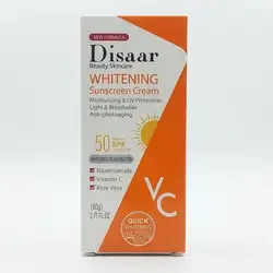 Disaar Whitening Sunscreen Cream SPF 50 PA+++