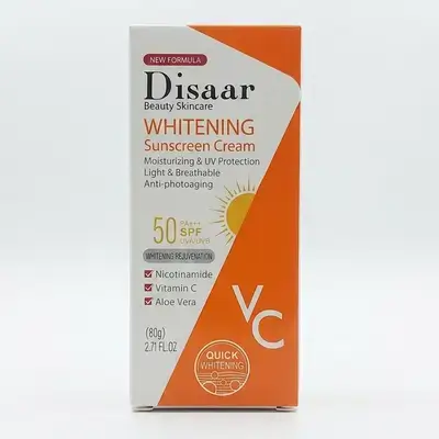 Disaar Whitening Sunscreen Cream SPF 50 PA+++