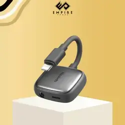 Mcdodo digital audio adapter lighting to lightning & DC3.0