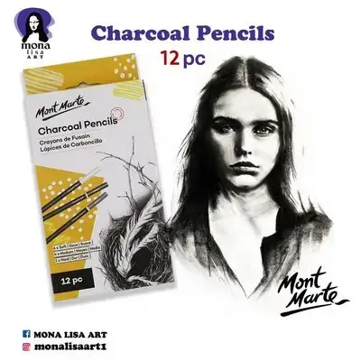 Charcoal pencils