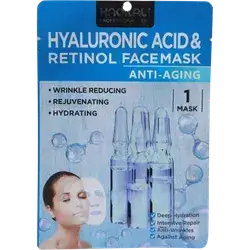 Hyaluronic Acid & Retinol Face Mask Anti-Aging
