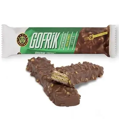 Gofrik Pistachio Milk Chocolate Wafer