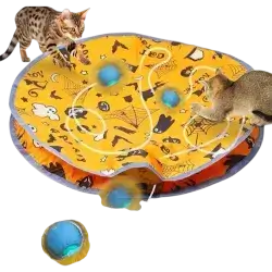 Interactive Cat Toys Ball Rolling