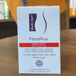floraplus vaginal yeast direct relief of itch , irritation and crumbly , white discharge 5 single dose tubes of 5ml each