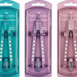 FABER-CASTELL Purple Schnellverstellzirkel