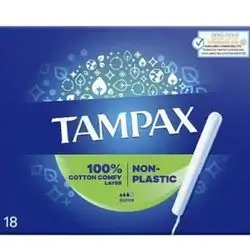 Tampax cotton comfy super 18 pcs.