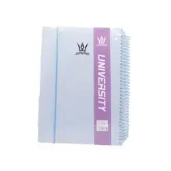Notebook 150 pages with spiral binder 